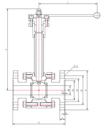 DQ41F-100P低温球阀