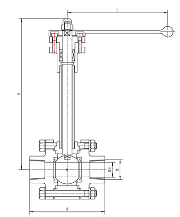 DQ11F-160P低温球阀