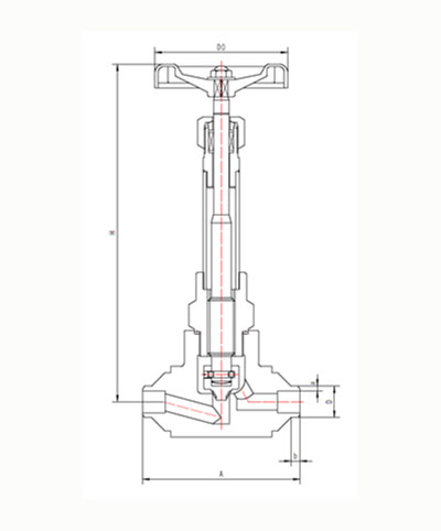DJ61Y-100P低温高压截止阀（SW）
