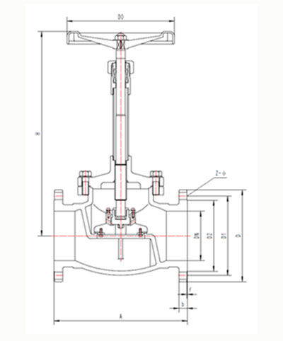 DJ41F-150LB低温长轴截止阀