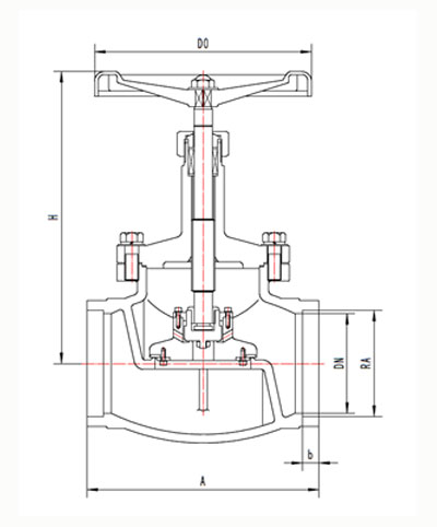 J61F-40P常温截止阀（BW）阀