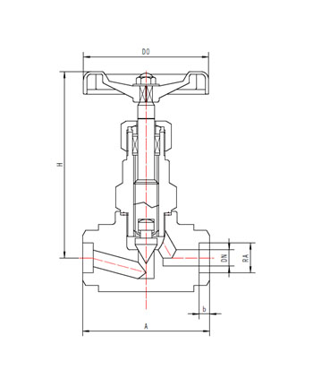 J61W-40P针型阀（BW）