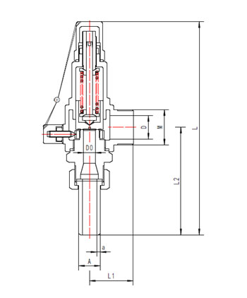 DA62F-40P低温全启式安全阀