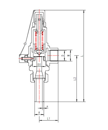 DA62F-16P低温全启式安全阀