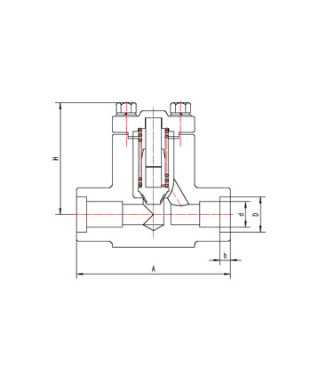 DH61Y-320P 低温高压止回阀（SW）